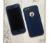 360° kryt silikónový iPhone 6/6S - modrý (Dark blue)